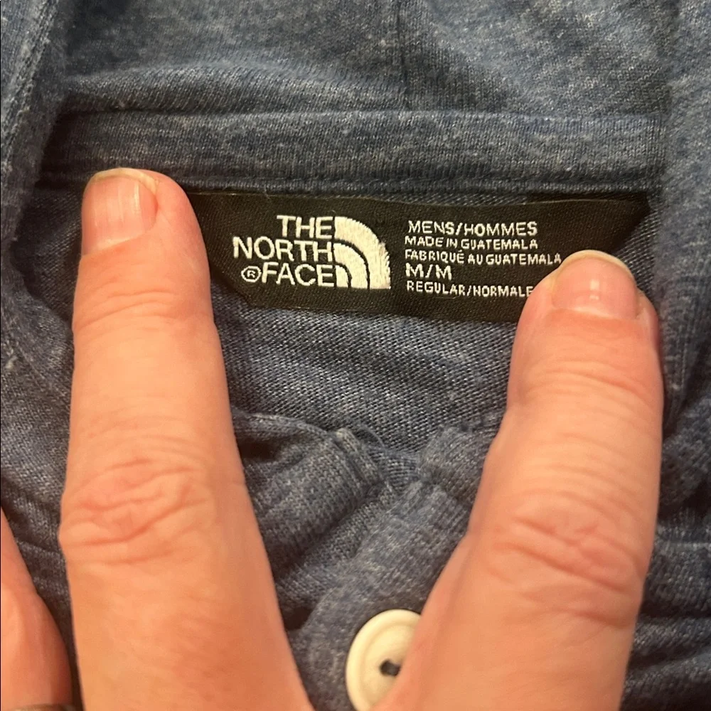The‎ North Face Heathered Blue Hooded Top